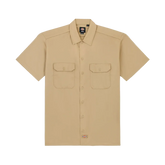 Dickies Short Sleeve Work Shirt- Khaki