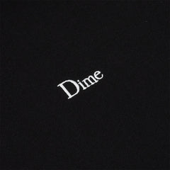Dime Classic Small Logo Hoodie - Black