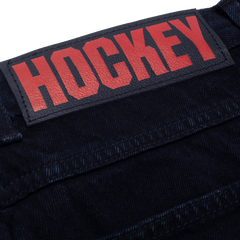 Hockey Double Knee Jean - Black