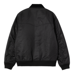 Carhartt WIP Santa Fe Alumni Jacket - Black/Scarlet
