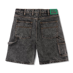 Butter Goods Weathergear Heavy Weight Denim Shorts - Gun Metal