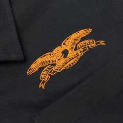 Antihero Basic Eagle Stash Jacket - Black/Orange