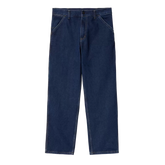Carhartt WIP Single Knee Denim Pant - Blue Stone Washed