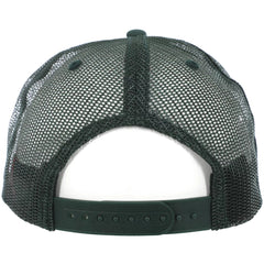 Baker Yeller Trucker Hat - Dark Green