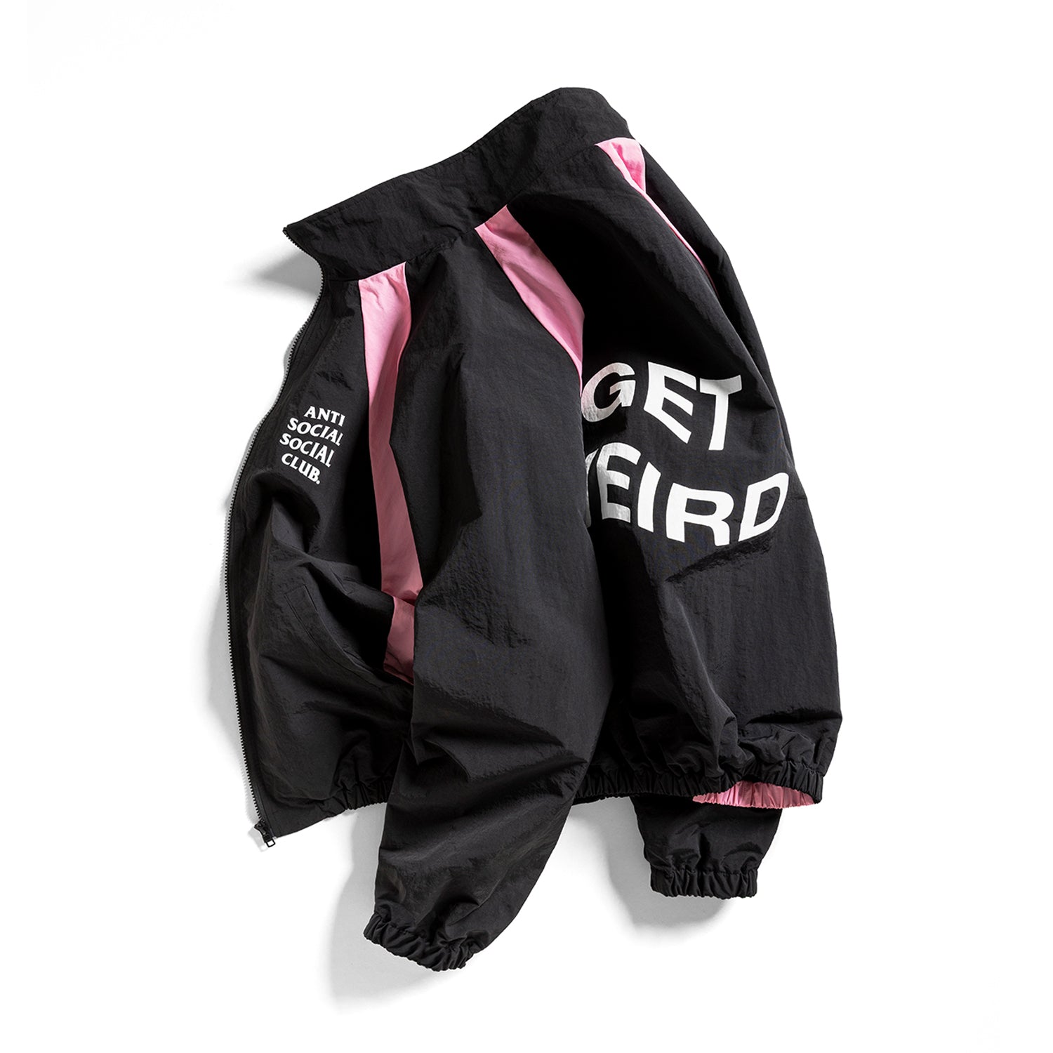 Black/Pink Track Jacket