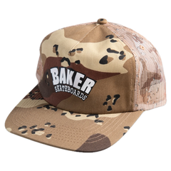 Baker Arch Logo Snapback - Desert Camo
