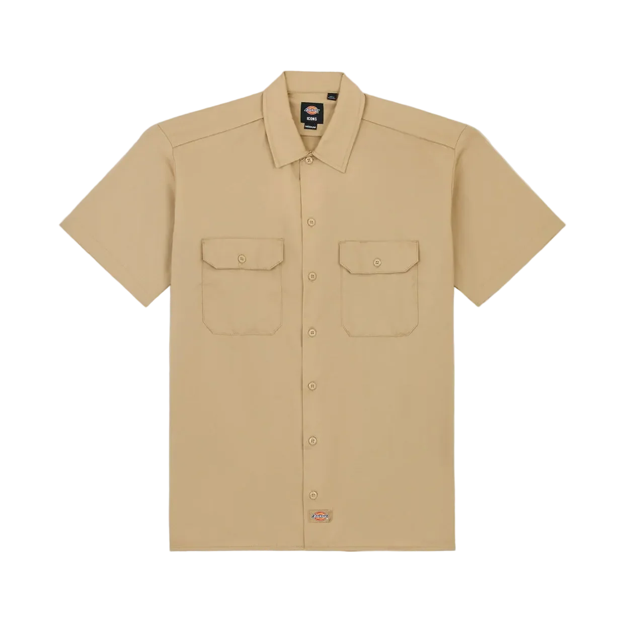Dickies Short Sleeve Work Shirt- Khaki