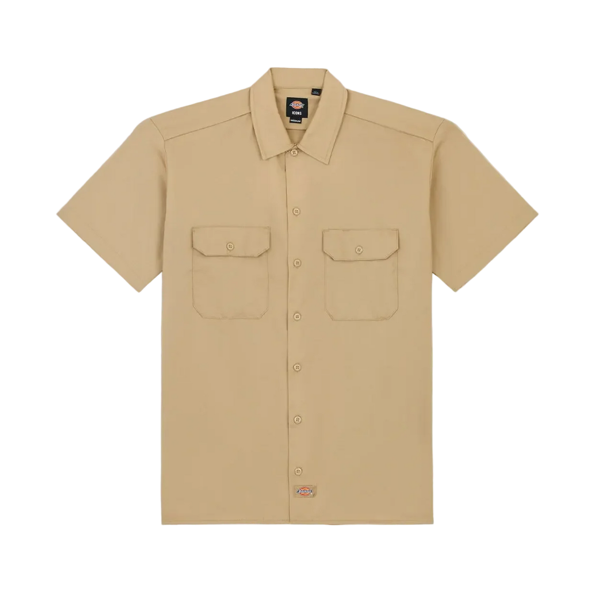 Dickies Short Sleeve Work Shirt- Khaki