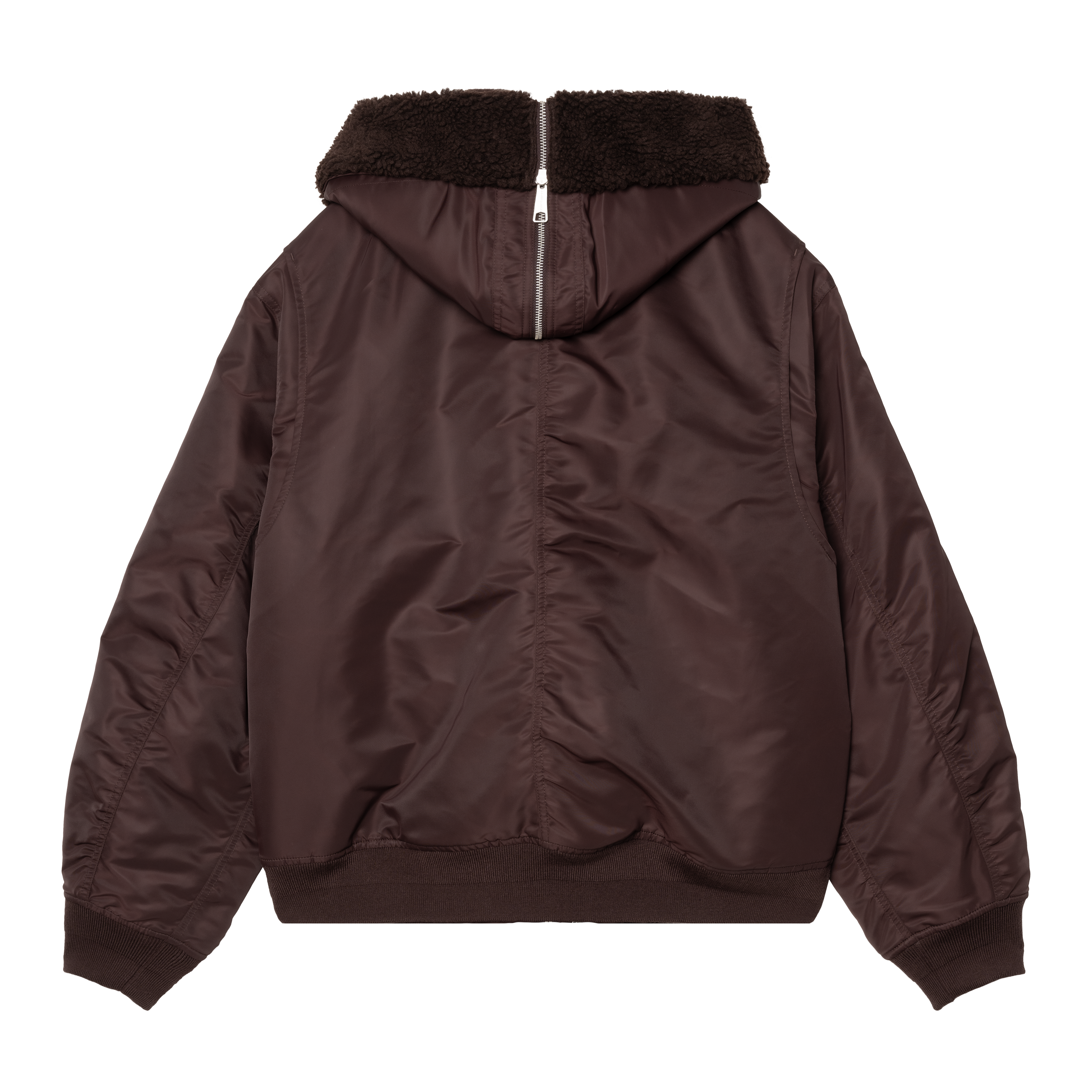 Carhartt WIP Hooded Oltera Bomber - Palisander/Angelite