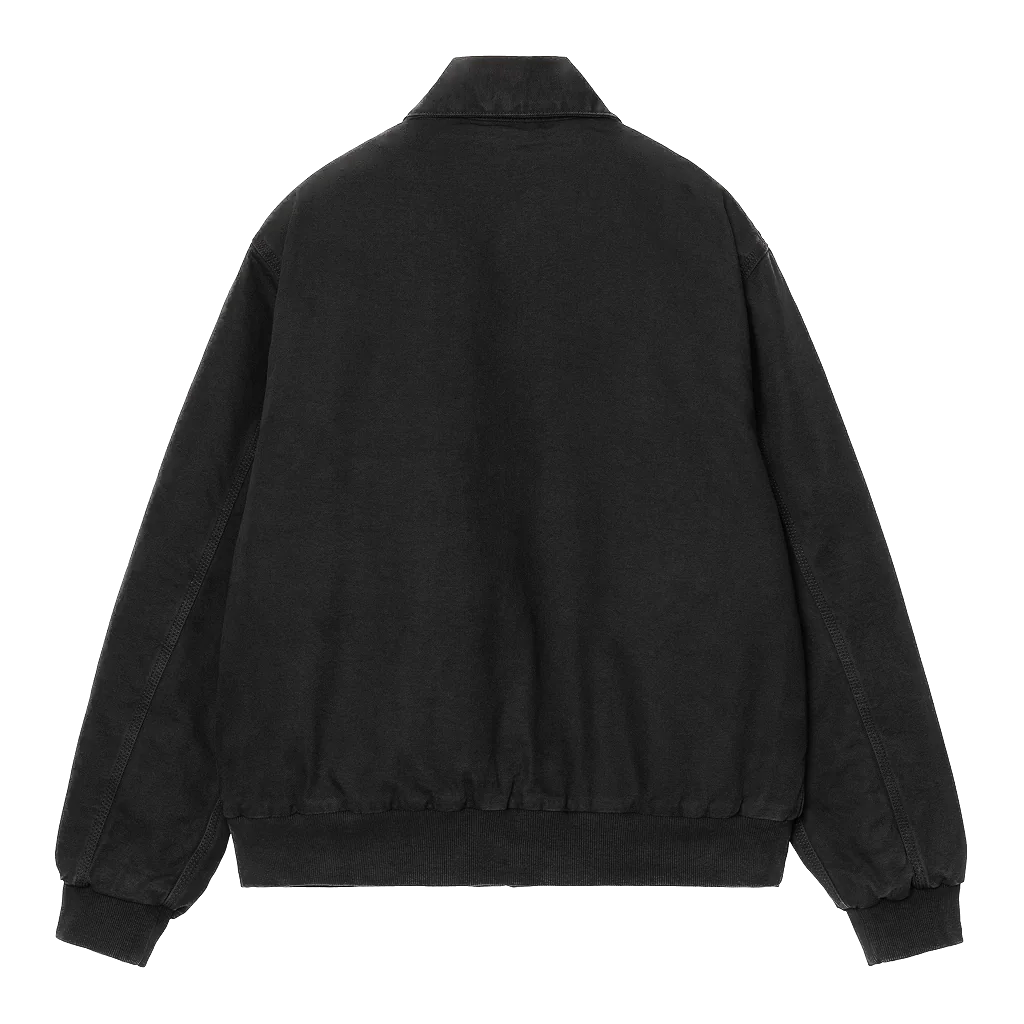 Carhartt WIP Stanton Jacket - Black Stone Washed