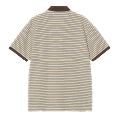 Carhartt WIP Dion Stripe Polo - Wax