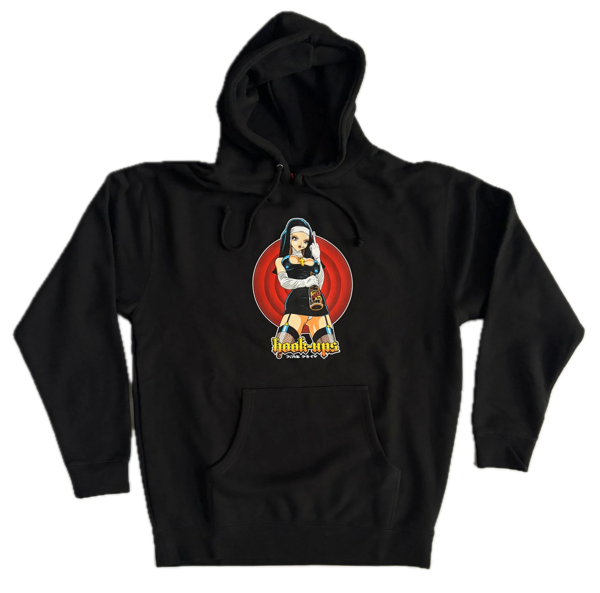 Hook-Ups Evil Nun Hoodie - Black