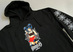 Hook-Ups Raven Hoodie - Black