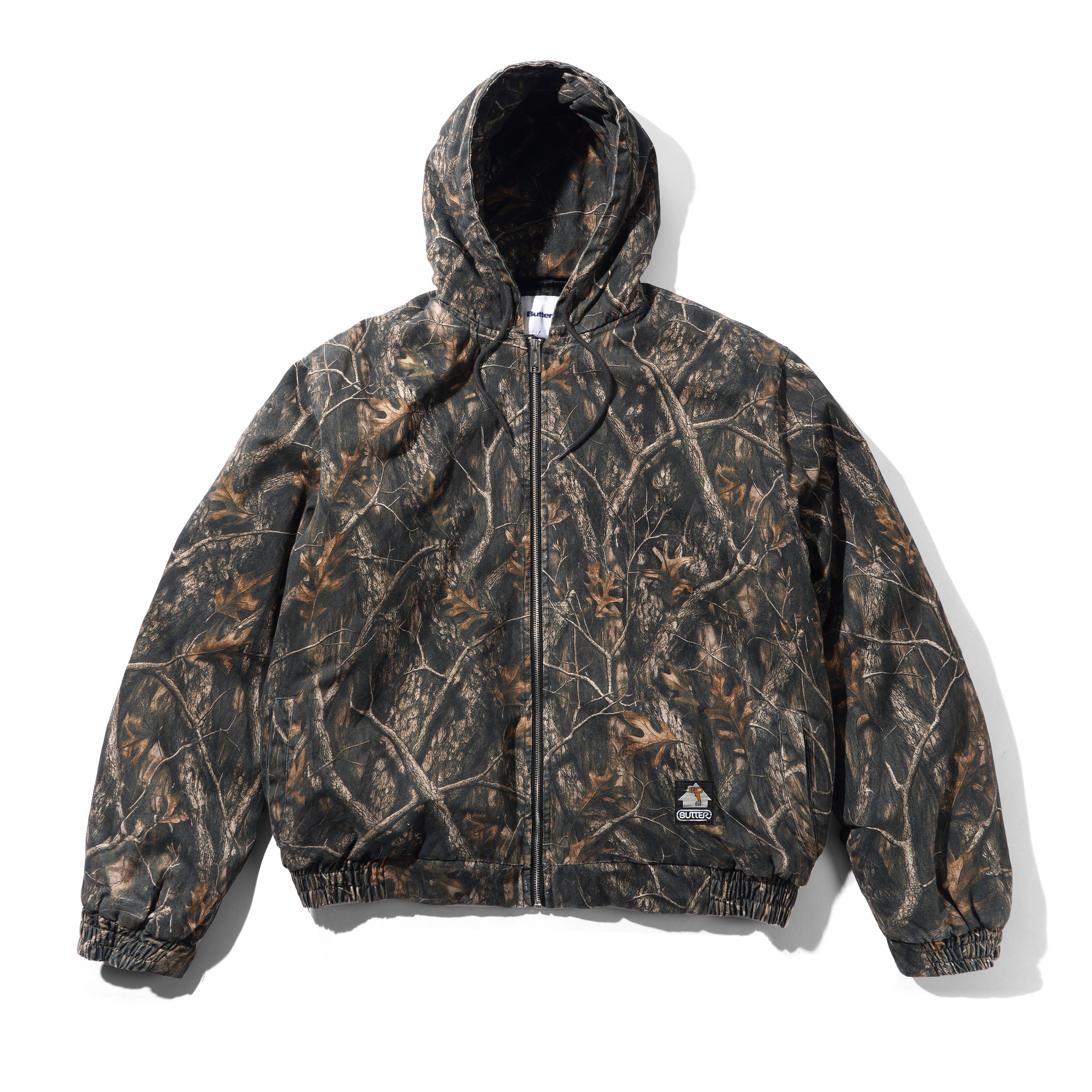 Butter Goods Insulated Work Jacket - Forest Camo