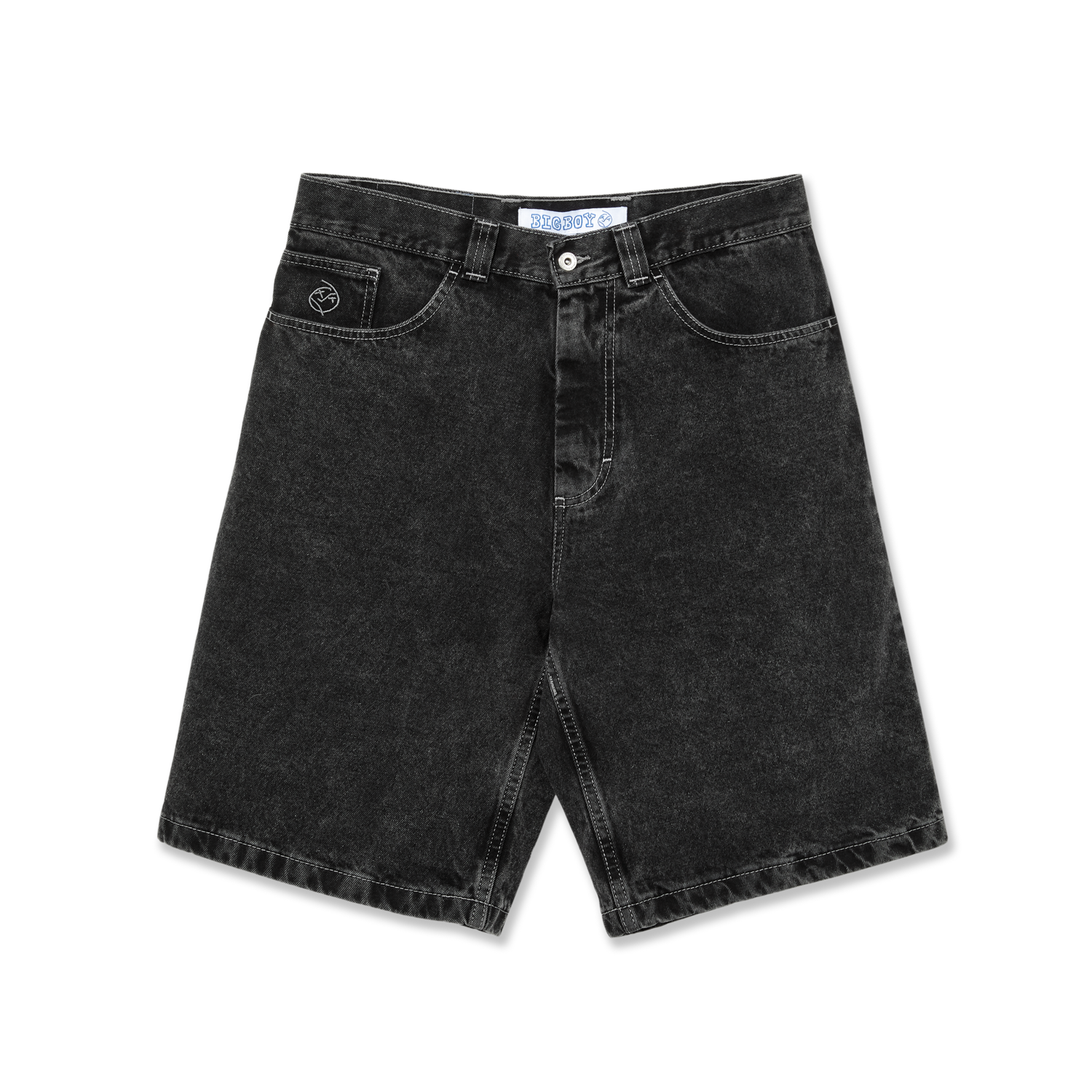 Polar Big Boy Shorts - Silver Black