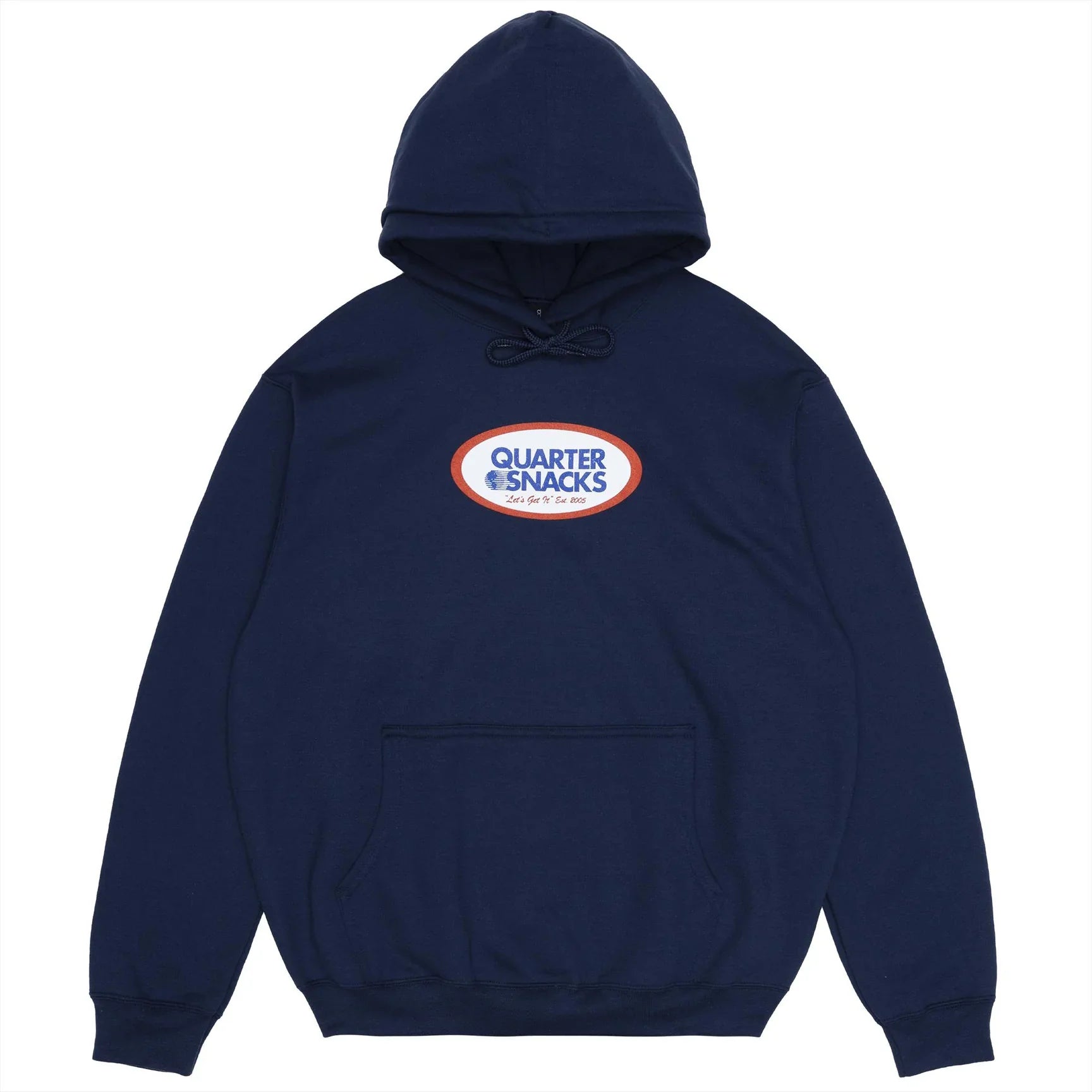 Quartersnacks Oval Hoodie - Navy