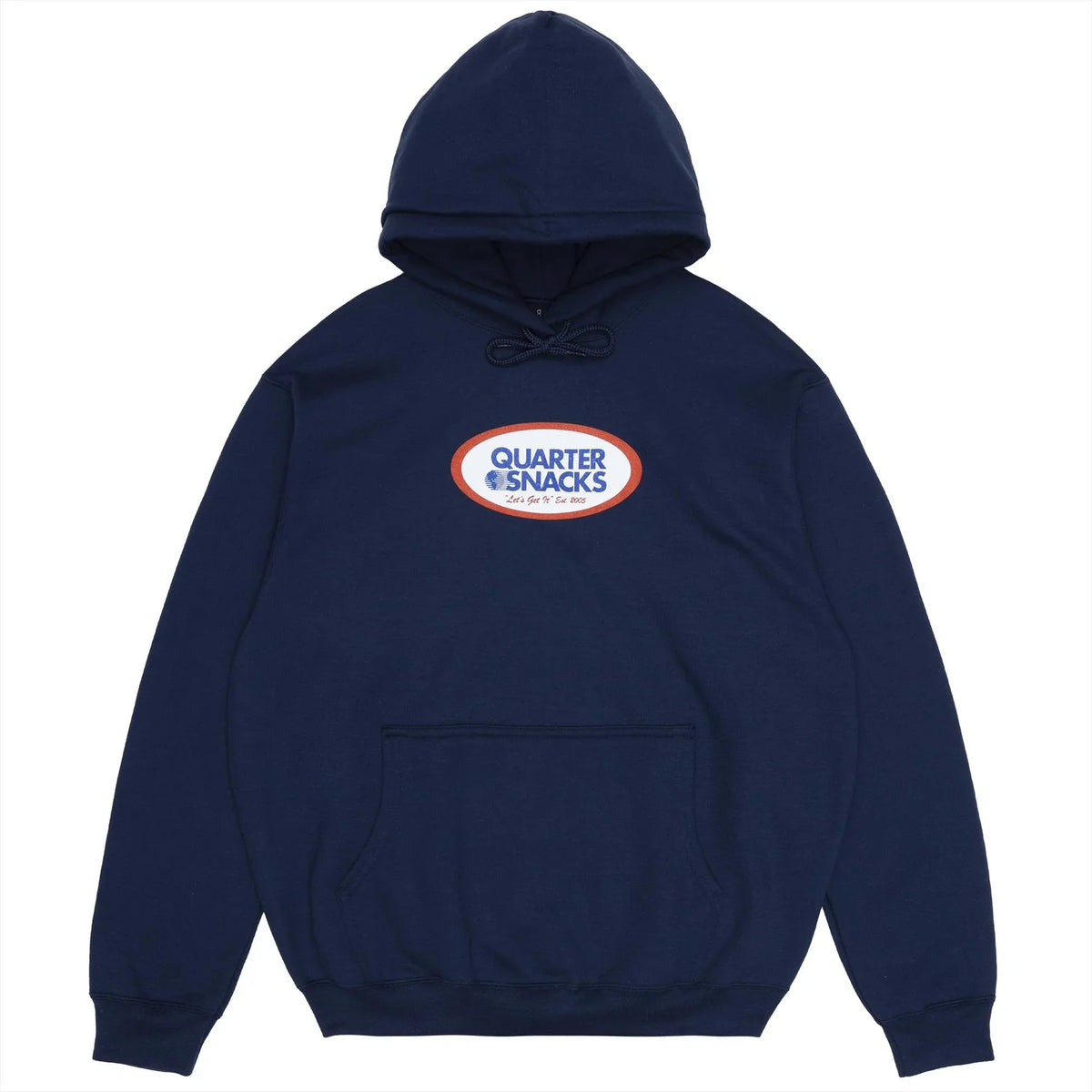 Quartersnacks Oval Hoodie - Navy
