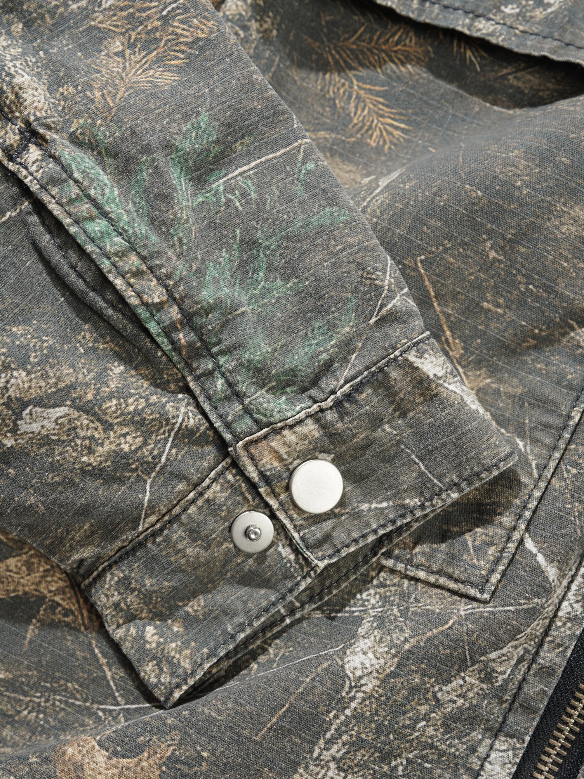 Butter Goods Ripstop Chore Jacket - Forest Camo