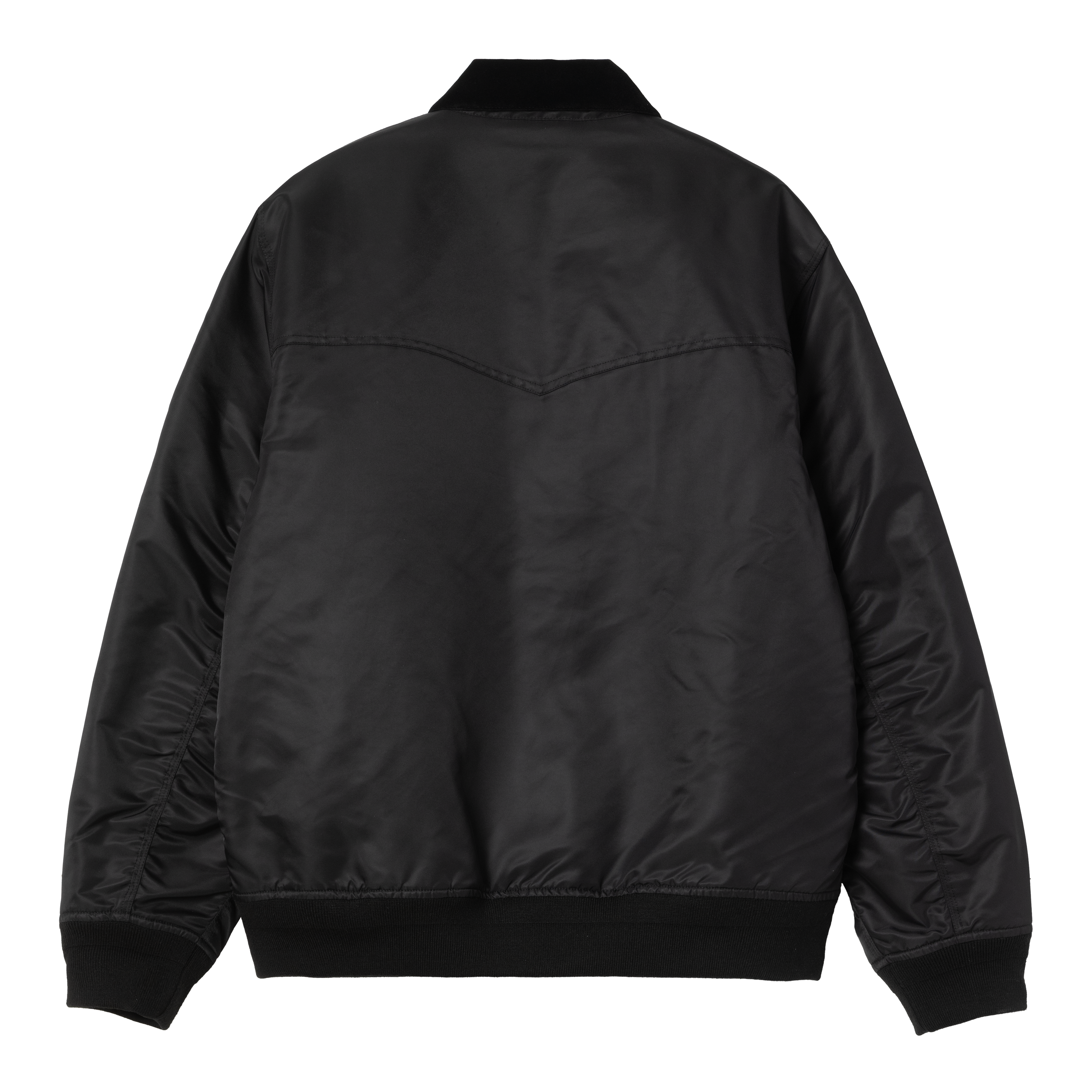 Carhartt WIP Santa Fe Alumni Jacket - Black/Scarlet