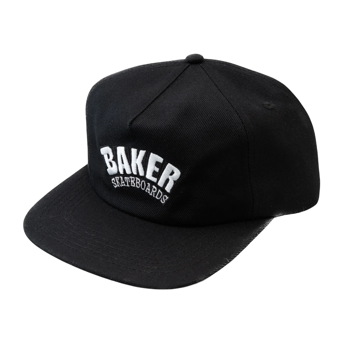Baker Arch Logo Snapback - Black