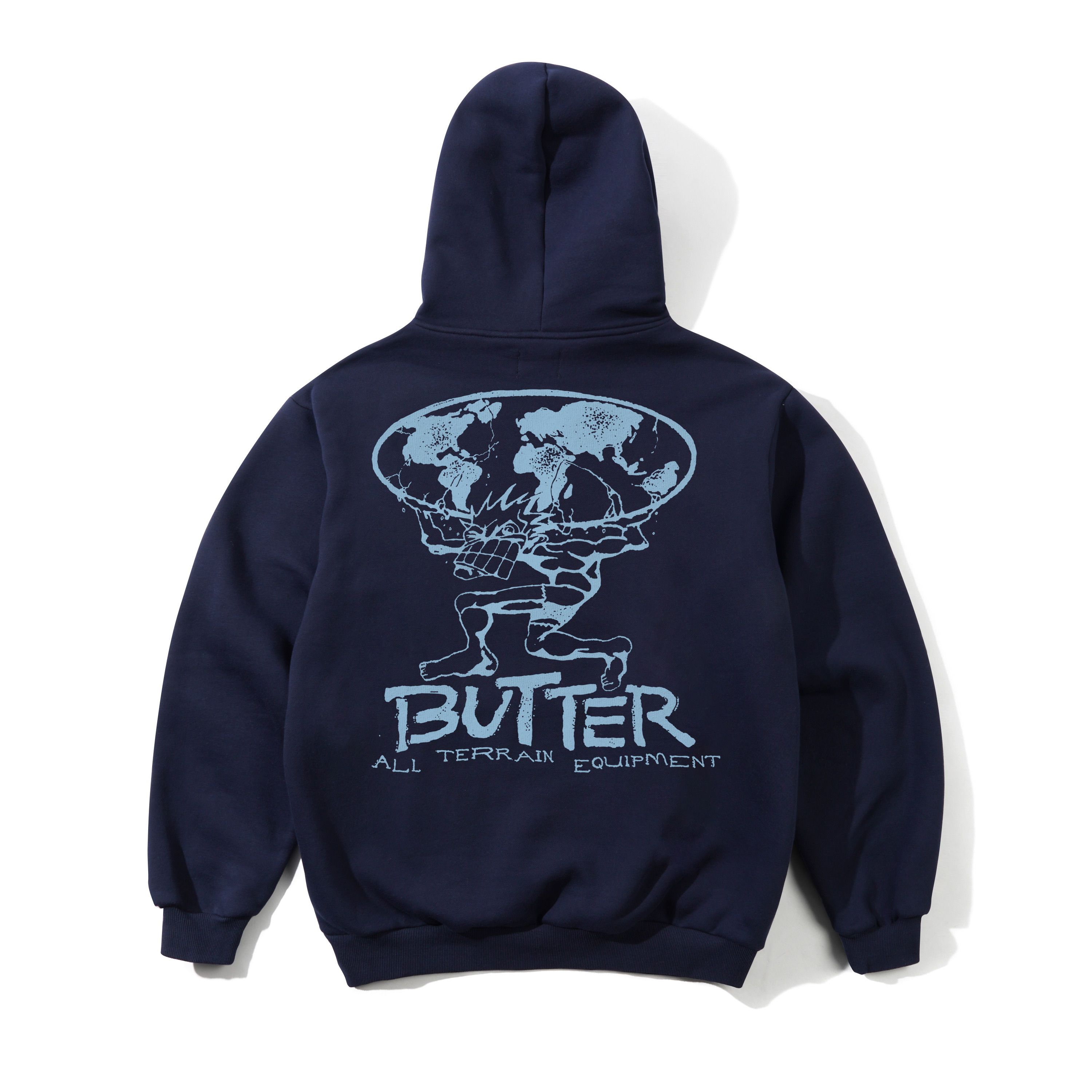 Butter Goods Terrain Hoodie - Navy