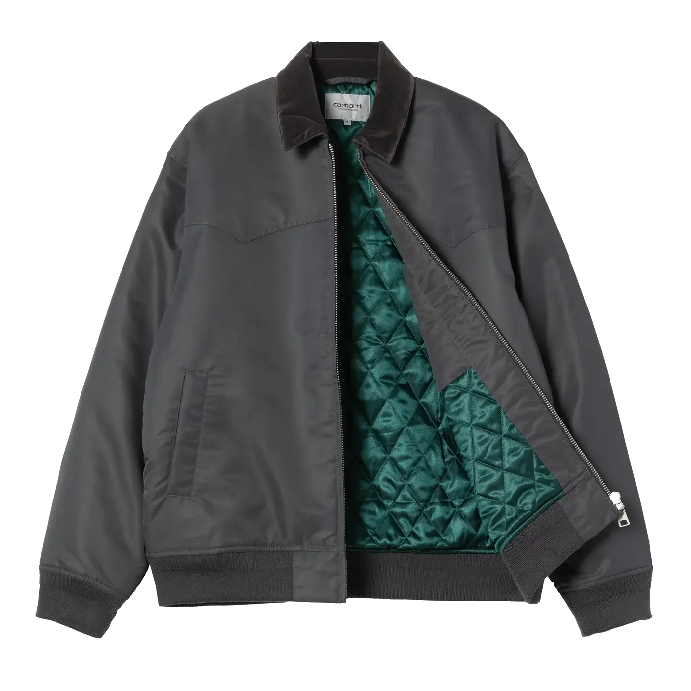 Carhartt WIP Santa Fe Alumni Jacket - Graphite/Dark Fir