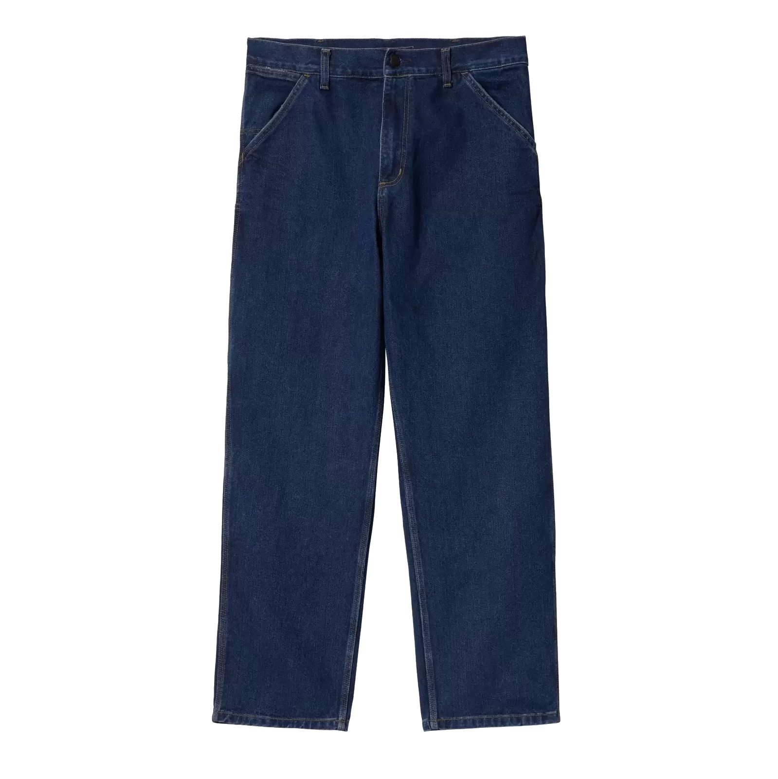 Carhartt WIP Single Knee Denim Pant - Blue Stone Washed