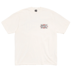 Stussy Champion Oval Pigment Dyed Tee - Natural