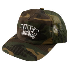 Baker Arch Logo Trucker Hat - Camo